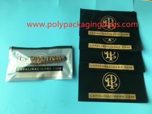 Wholesale Customized Printed 4 - 6 Cigars Wrap Bags , Mylar Packaging Bags With Zipper from china suppliers