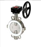 wafer style stainless steel butterfly valves