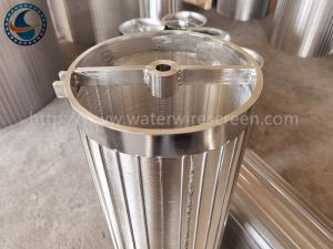 Wholesale 100um Slot Inlet And Outlet Wire Wrapped Screen Baskets from china suppliers