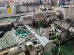 Stainless Steel Plastic Water Supply Line , Plastic Pipe Extrusion Machine