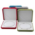 Custom Packaging Velvet Pearl Set Metal Display Stand for Small Case Jewelry