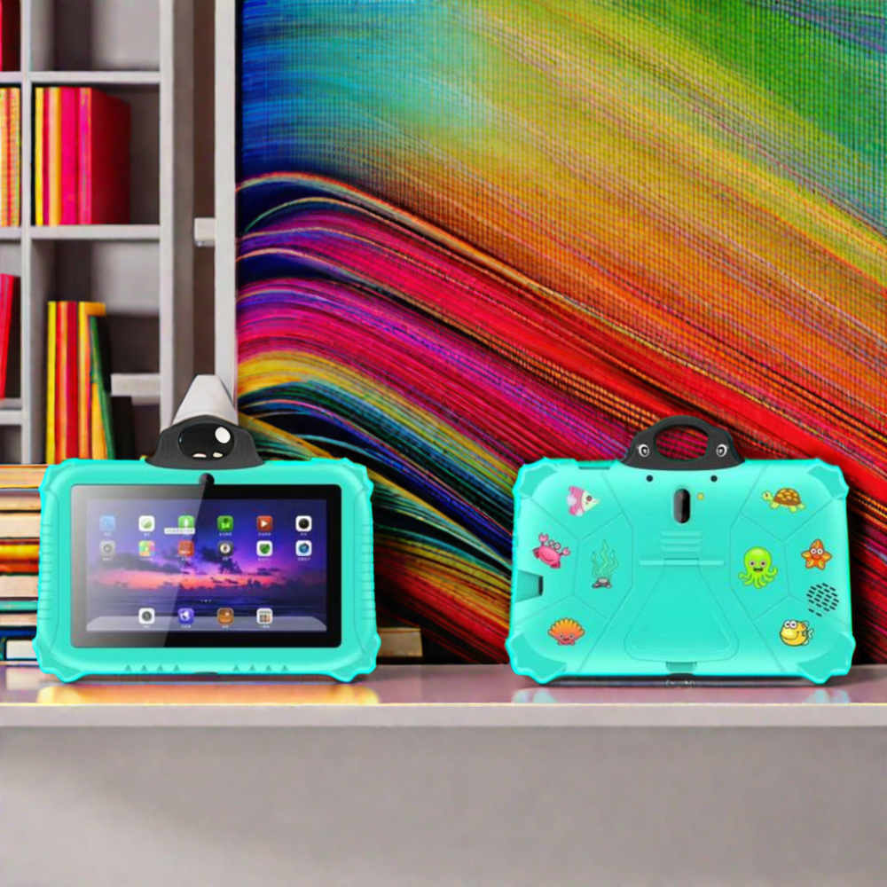 Capacitive Screen 2GB Memory Capacity 7 Inch Quad-Core HD Educational Tablet for Kids WiFi Android 13 OS OEM Product