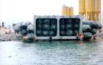 Heavy LIfting Rubber Inflatable Marine Airbags D15*L20m Marine Lifting Airbag