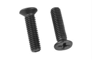 Wholesale Black Zinc Plated Steel Countersunk Head Phillips Drive Machine Screws Flat Head Machine Screws from china suppliers