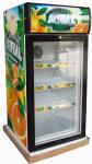 80L Saving - Energy Sinlge Door Mini Display Fridge / Countertop Commercial
