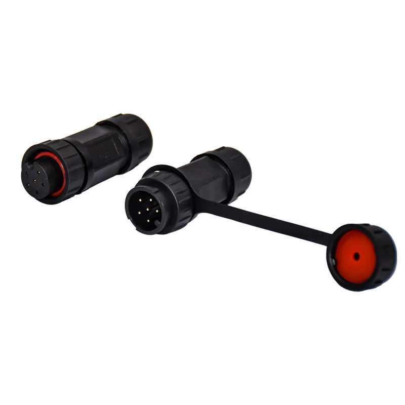 IP67 M19 6 Pin Way Waterproof Electrical Wire Connector Plug