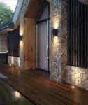 Waterproof IP65 led garden wall lights & white outdoor wall lights exterior wall