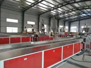 China PVC window and door frame profile making machine, upvc window machine, UPVC window frame machine on sale