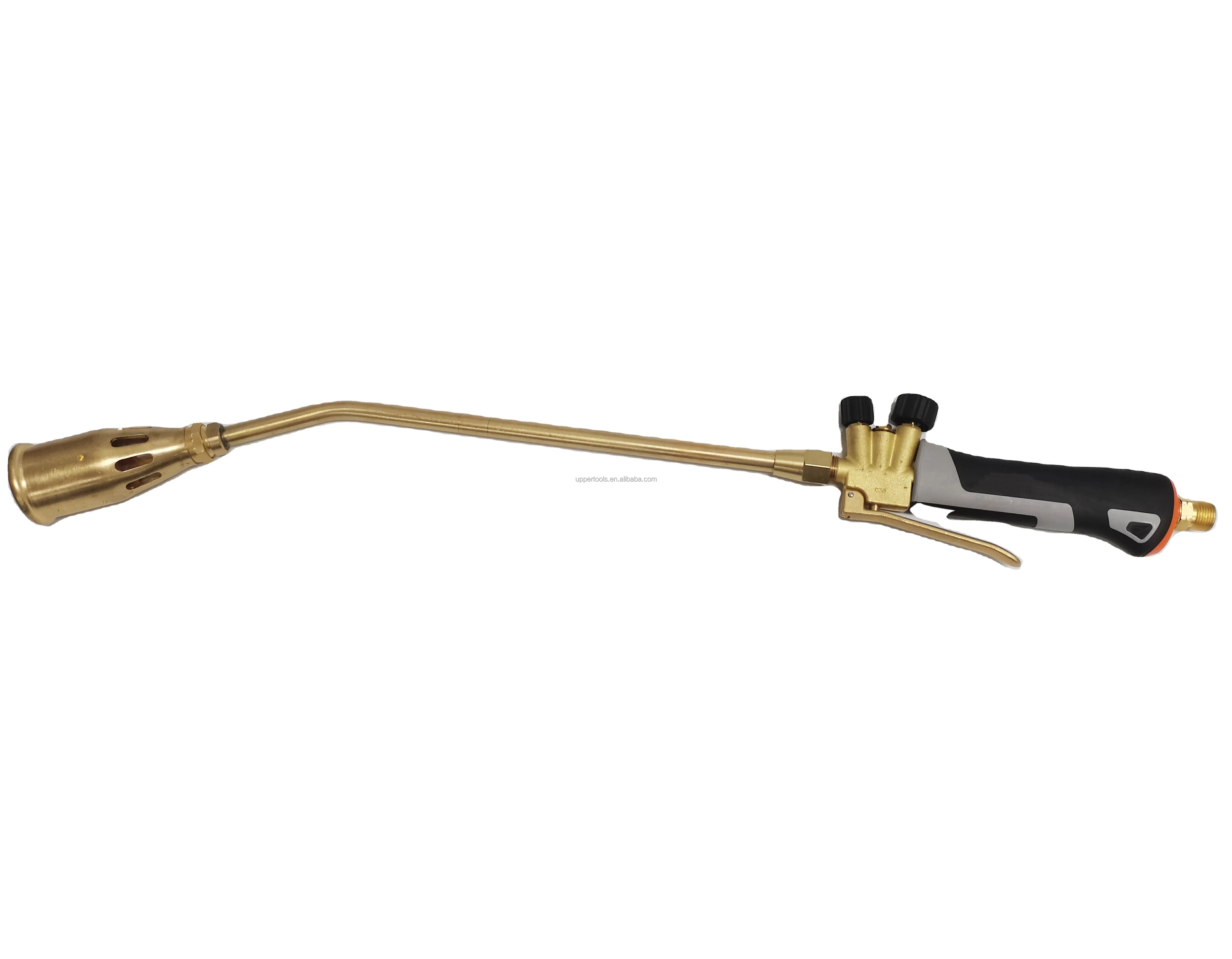 Design Portable Weed Burner Upper Brass Heating Torch Removable at Both Ends 1.488kg