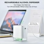 Mini Portable USB DC5V Automatic Alcohol Spray Dispenser 45ml Pocket Sterilizer