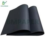 400gsm Solid Black Kraft Paper For Jewellery Box Strong Toughness 30'' x 40''