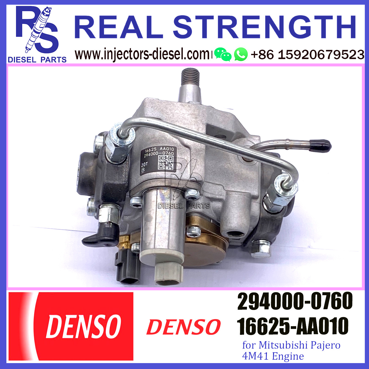 DENSO 294000-0760 Common Rail Diesel Pump 294000-0760 16625-AA010 for SUBARU OUTBACK LEGACY 2.0