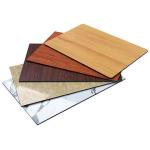 1250mm *3050mm PE Aluminum Composite Panel For Curtain Wall Eaves Indoor Shelter