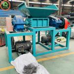 Low Speed Double Shaft Double Motor Shredder Machine for PVC HDPE PP PET Waste