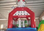 5 X 4 M Cute Funny Kids Bounce House Inflatables With Animal Cartoon