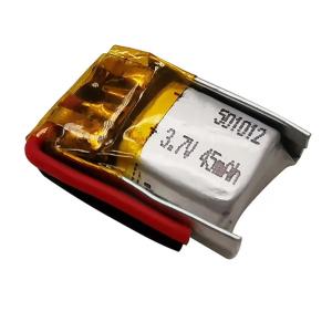 Wholesale Low Noise TWS Earbuds KC Approved Li Polymer Battery 3.7V 45mAh 501012 from china suppliers