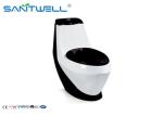 Porcelain ONE Piece Toilet Standard WC 780*400*760 Mm SWC411 With CE Certificati