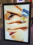 Double Sided Black Border 6063 Alu LGP Slim Led Light Box A3 Size