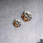 Irregular Planet Wabi Sabi LED Chandelier Restaurant Bedroom Model Room hanging
