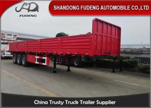 China 60T Transport Dry 3 Axles Cargo 40ft Semi Trailer on sale
