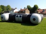 PVC Material Mobile Laser Tag Inflatable Laser Maze For Indoor Or Outdoor