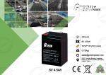 Rechargeable Sealed Lead Acid Battery For Alarm System