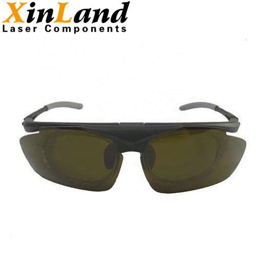 532-650nm Double Laser Eye Safety Glasses CE Certified with Case for Red and UV