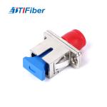 Singlemode Simplex FC - SC Fiber Optic Hybrid Adapter