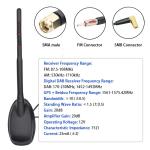 High Gain 20dB GPS Vehicle Antenna FM AM DAB Radio Amplifier Car Combination