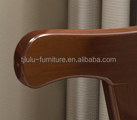 Modern Nordic Solid Wood Dining Chair with Armrest NO Folded Design Style Modern Folded NO