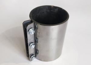 Wholesale Stainless Steel Heavy Duty Pipe Connector Repair Clamp With Black Rubber Bushing from china suppliers