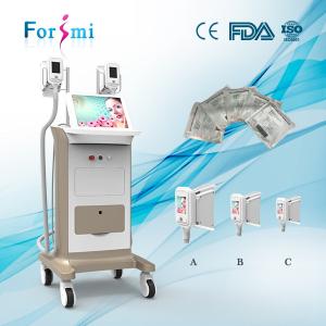 Wholesale men slimming shaper suit lipodissolve 2 handles working 15 inch screen -15 Celsius lower from china suppliers