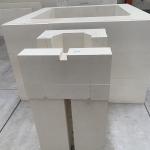 CrO Content 0 AZS Fused Casting Zirconia Corundum Refractory Bricks for Glass