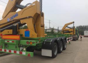 Wholesale High Power Truck Mounted Jib Crane / Mounted Crane Truck 37 Tons Lifting Capacity from china suppliers