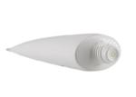 White 100g Plastic Cosmetic Tubes , Plastic Lotion Tubes HDPE Material