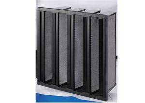 Wholesale High Capacity V Bank Filter Activate Carbon Filter Remove VOCs CO2 from china suppliers