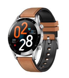 Wholesale Intelligent BLE Call NFC Round Face Smartwatches Casual Fitness Wear from china suppliers