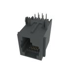 5721 Series PBT Left Position RJ11 Modular Female Jack 6Pin 6Contact Without