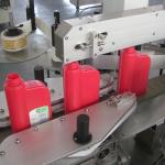 Double Sided Sticker Square Flat Bottle 2 Sides Labeling Machine Auto Lube