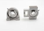 Pillow Block Bearings Stainless Steel For Food Processing SUCT201 SUCT202