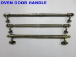 Aluminium / Stainless Steel Oven Handle , Size Customized Oven Door Assembly