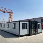 Q235 steel frame Expandable Container House With 2/3 Bedroom Luxury Villas Hotel