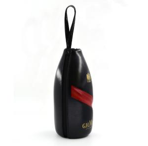 Wholesale Pu Leather 600D Polyester EVA Hard Cases Wine Packing With Strap from china suppliers