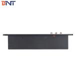 Brushed Aluminum Hotel Multiple Media wall switches and sockets