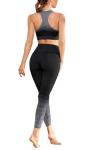 Sportswear Quick Dry Yoga Suit Breathable Moisture Gradient Seamless Sports Suit