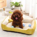 Orthopedic Dog Beds for Supported Sleep PP Cotton Ped Bed Waterproof and Easy