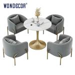 Stainless Steel Luxury Furniture Art Coffee Table Side Table Mirror Finish