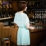 Plus size ladies chiffon mini womens t shirt dress cheap luxury women dresses