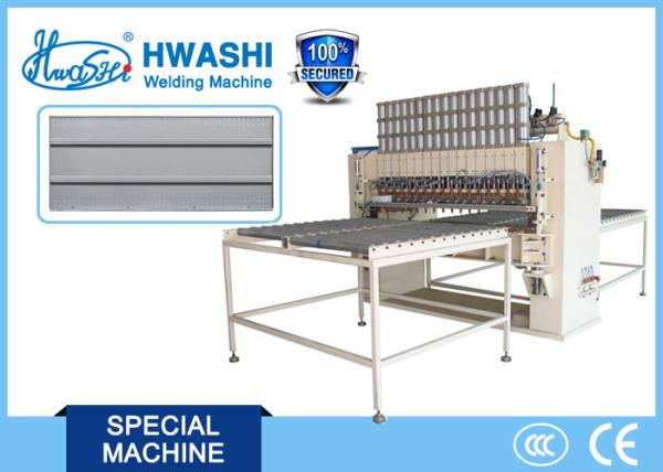Metallic Cabinet Spot Sheet Metal Welder , Electrical Board Stiffener Welding