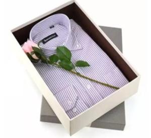 Wholesale custom T shirt packaging box children clothes paper box Luxury apparel box from china suppliers